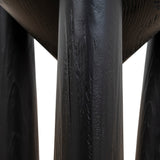 Ex Display - Prestige 45cm Round Side Table - Full Black Side Table Nicki-Core
