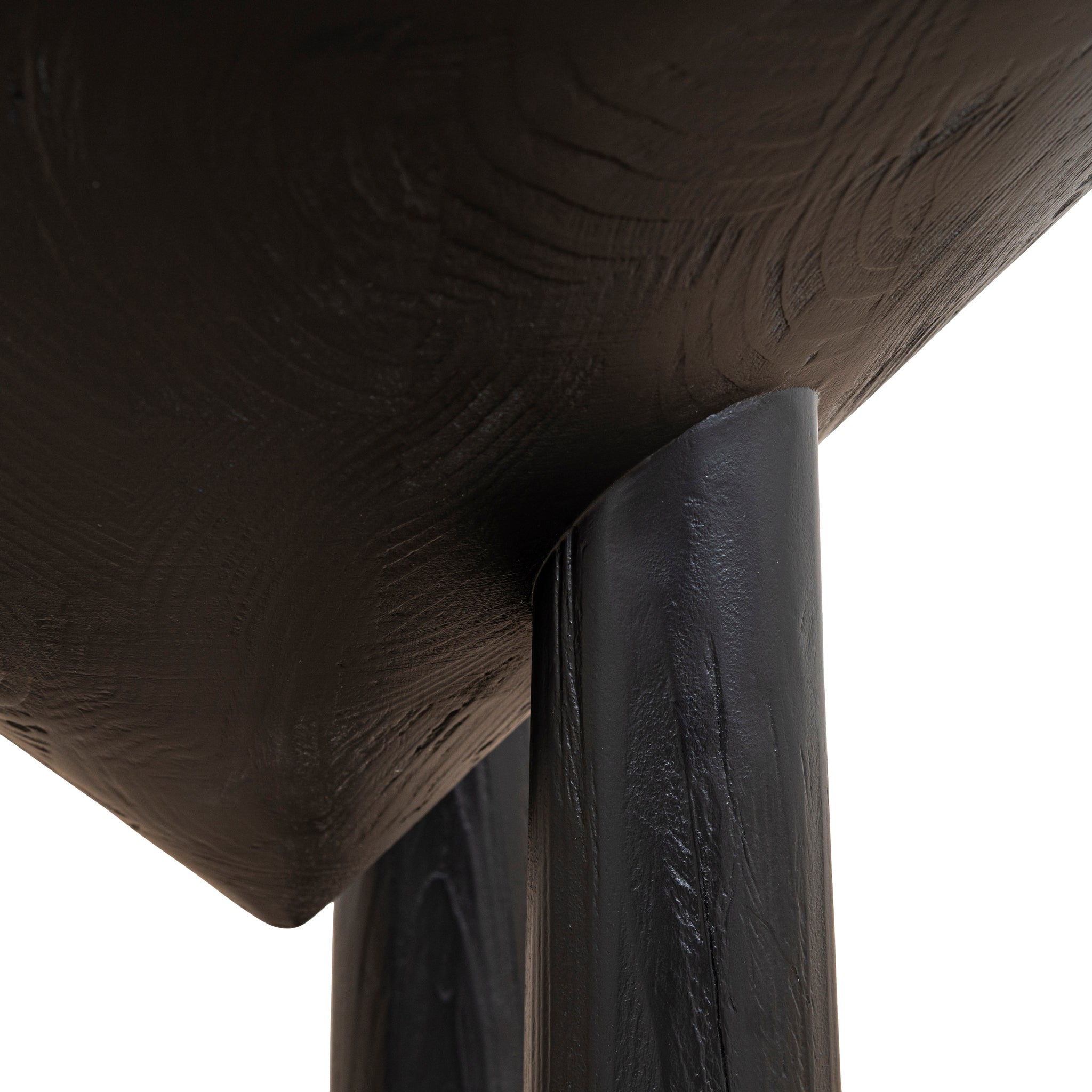 Ex Display - Prestige 45cm Round Side Table - Full Black Side Table Nicki-Core