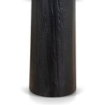 Ex Display - Prestige 45cm Round Side Table - Full Black Side Table Nicki-Core