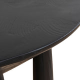 Ex Display - Prestige 45cm Round Side Table - Full Black Side Table Nicki-Core