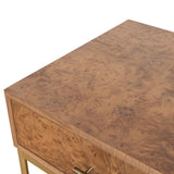 Ex Display - Evermore 50cm Square Bedside Table - Natural