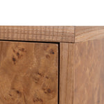 Ex Display - Evermore 50cm Square Bedside Table - Natural Bedside Table Nicki-Core