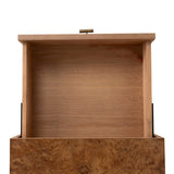 Ex Display - Evermore 50cm Square Bedside Table - Natural Bedside Table Nicki-Core