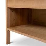 Serene 58cm Bedside Table - Messmate Bedside Table AU Wood-Core
