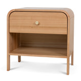 Serene 58cm Bedside Table - Messmate Bedside Table AU Wood-Core