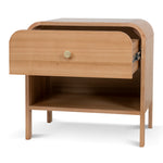 Serene 58cm Bedside Table - Messmate Bedside Table AU Wood-Core