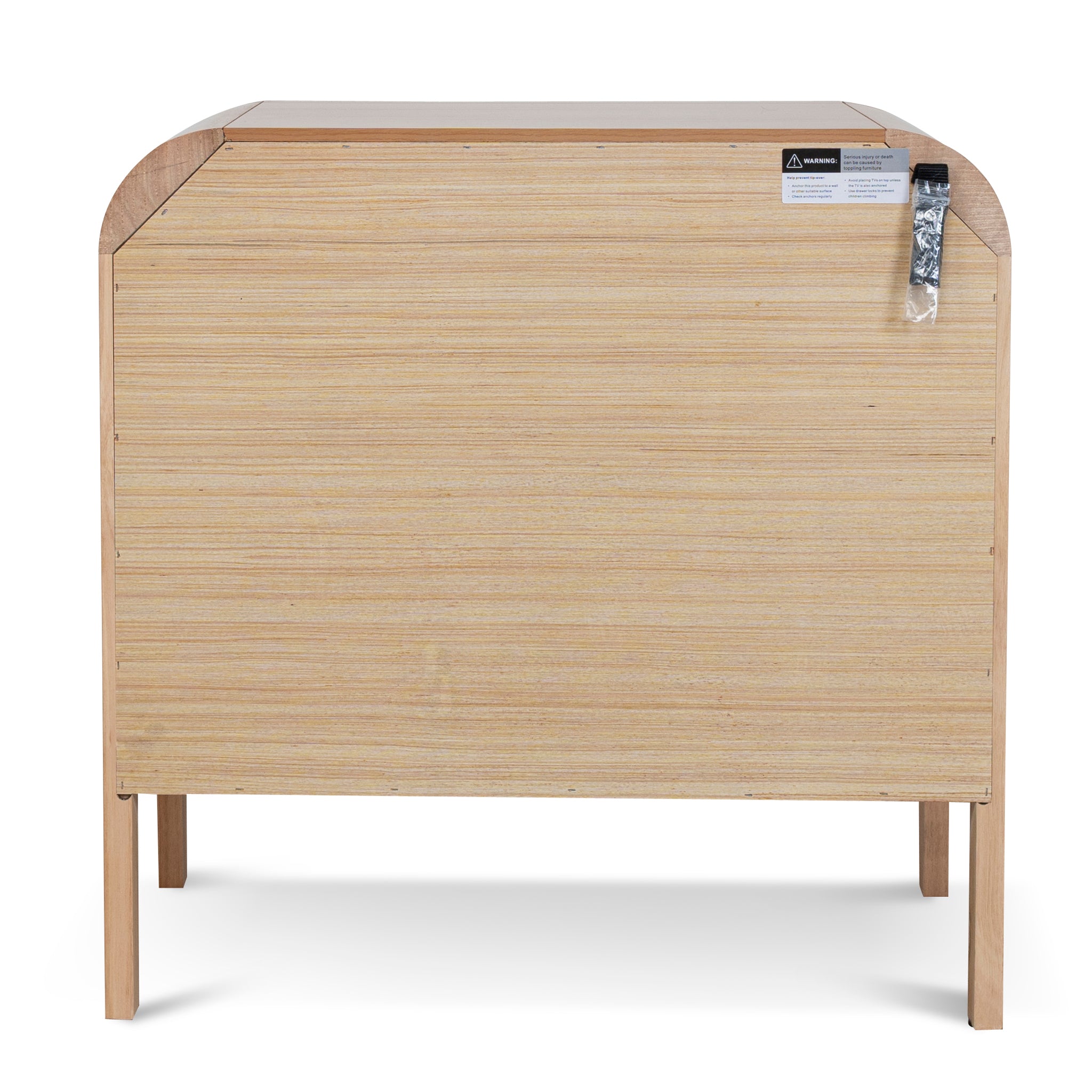 Serene 58cm Bedside Table - Messmate Bedside Table AU Wood-Core