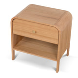 Serene 58cm Bedside Table - Messmate Bedside Table AU Wood-Core