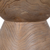 Roslain 40cm Round Side Table - Natural Side Table Reclaimed-Core