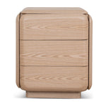 Ex Display - Sorella 51cm Bedside Table - Natural Bedside Table Mika-Core