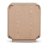 Ex Display - Sorella 51cm Bedside Table - Natural Bedside Table Mika-Core