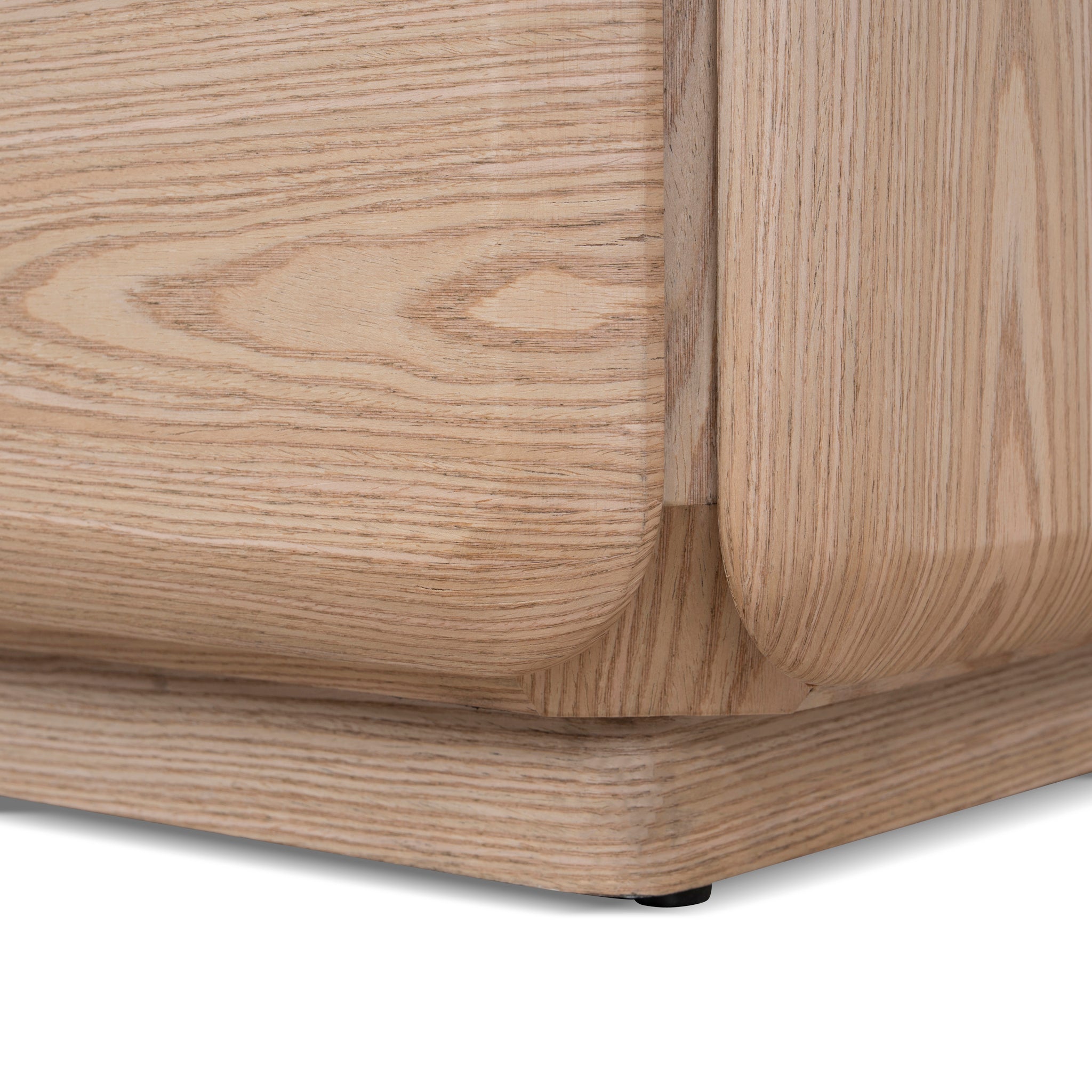 Ex Display - Sorella 51cm Bedside Table - Natural Bedside Table Mika-Core