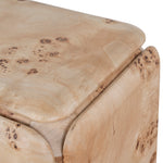 Ex Display - Sorella 51cm Bedside Table - Aspen Burls Bedside Table Mika-Core