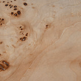 Ex Display - Sorella 51cm Bedside Table - Aspen Burls Bedside Table Mika-Core