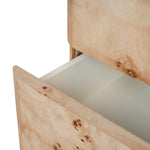Ex Display - Sorella 51cm Bedside Table - Aspen Burls Bedside Table Mika-Core