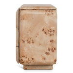 Ex Display - Sorella 51cm Bedside Table - Aspen Burls Bedside Table Mika-Core