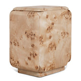 Ex Display - Sorella 51cm Bedside Table - Aspen Burls Bedside Table Mika-Core