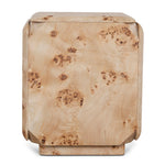 Ex Display - Sorella 51cm Bedside Table - Aspen Burls Bedside Table Mika-Core