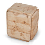 Ex Display - Sorella 51cm Bedside Table - Aspen Burls Bedside Table Mika-Core