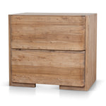 Ex Display - Stow 58cm Bedside Table - Natural Bedside Table Reclaimed-Core