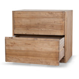Ex Display - Stow 58cm Bedside Table - Natural Bedside Table Reclaimed-Core