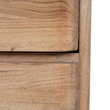 Ex Display - Stow 58cm Bedside Table - Natural Bedside Table Reclaimed-Core