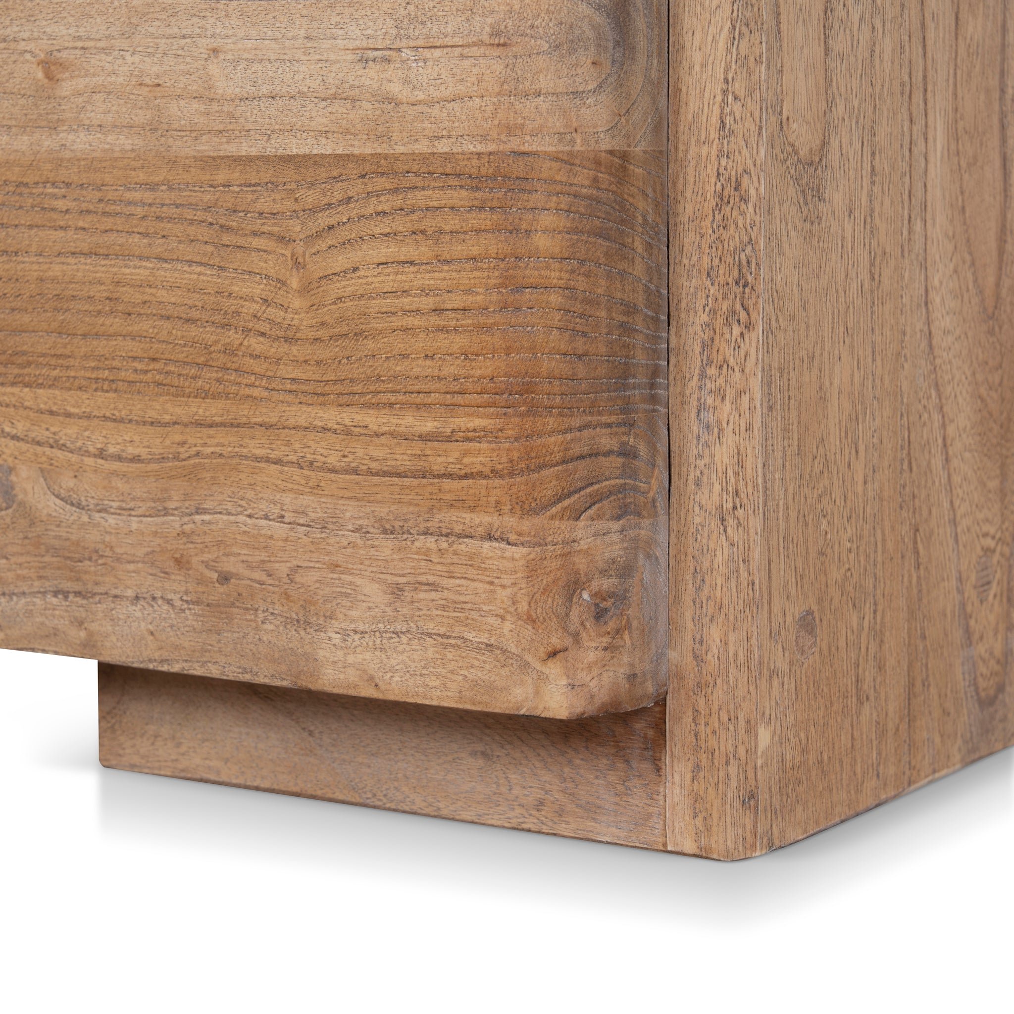 Ex Display - Stow 58cm Bedside Table - Natural Bedside Table Reclaimed-Core