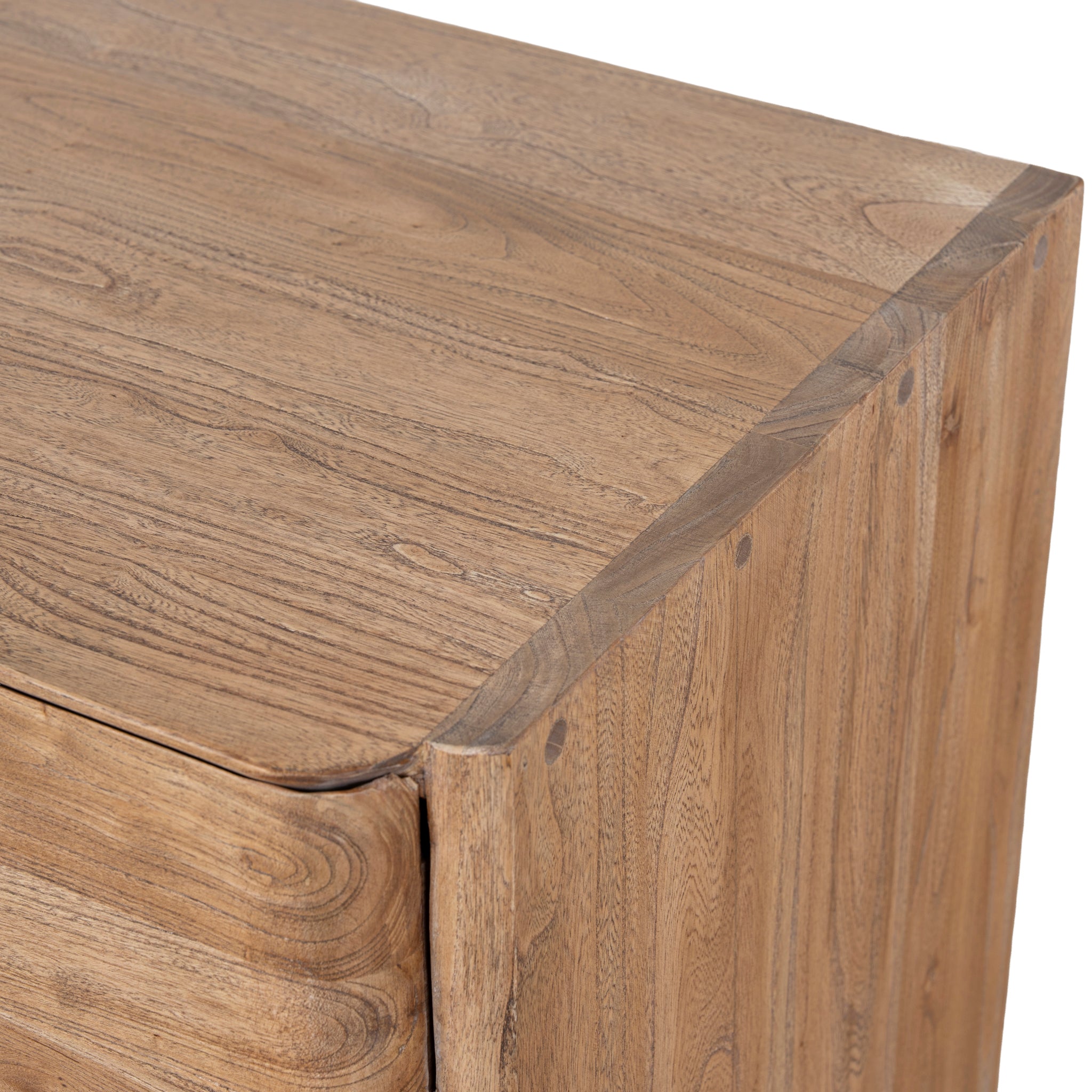Ex Display - Stow 58cm Bedside Table - Natural Bedside Table Reclaimed-Core