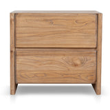 Ex Display - Arc 58cm Bedside Table - Natural Bedside Table Reclaimed-Core