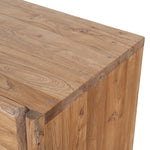 Ex Display - Arc 58cm Bedside Table - Natural Bedside Table Reclaimed-Core