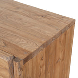 Ex Display - Arc 58cm Bedside Table - Natural Bedside Table Reclaimed-Core