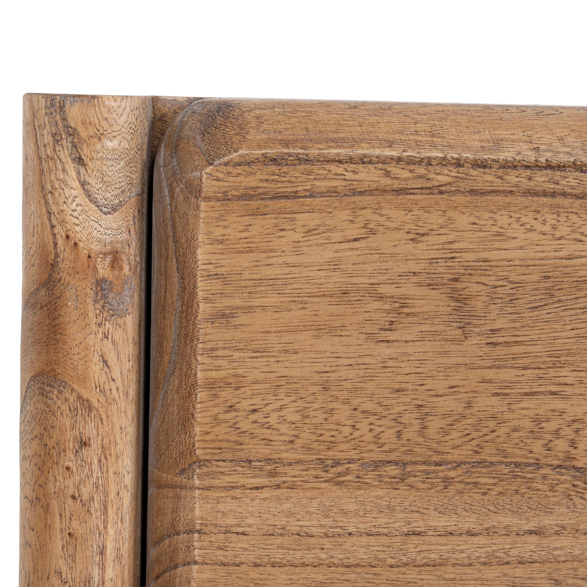 Ex Display - Arc 58cm Bedside Table - Natural Bedside Table Reclaimed-Core