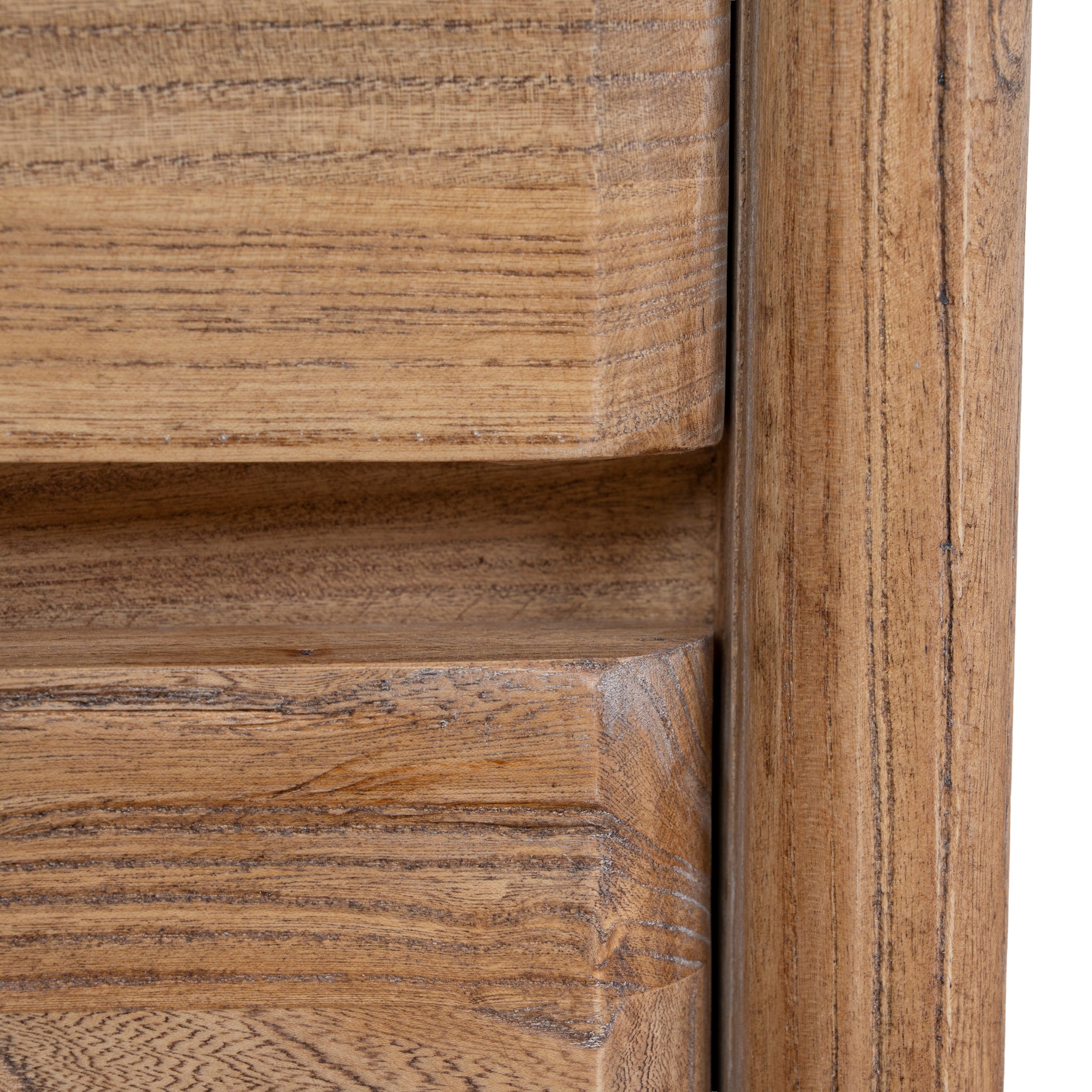 Ex Display - Arc 58cm Bedside Table - Natural Bedside Table Reclaimed-Core