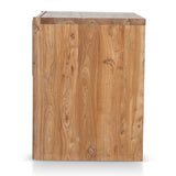 Ex Display - Arc 58cm Bedside Table - Natural Bedside Table Reclaimed-Core