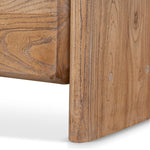Ex Display - Arc 58cm Bedside Table - Natural Bedside Table Reclaimed-Core