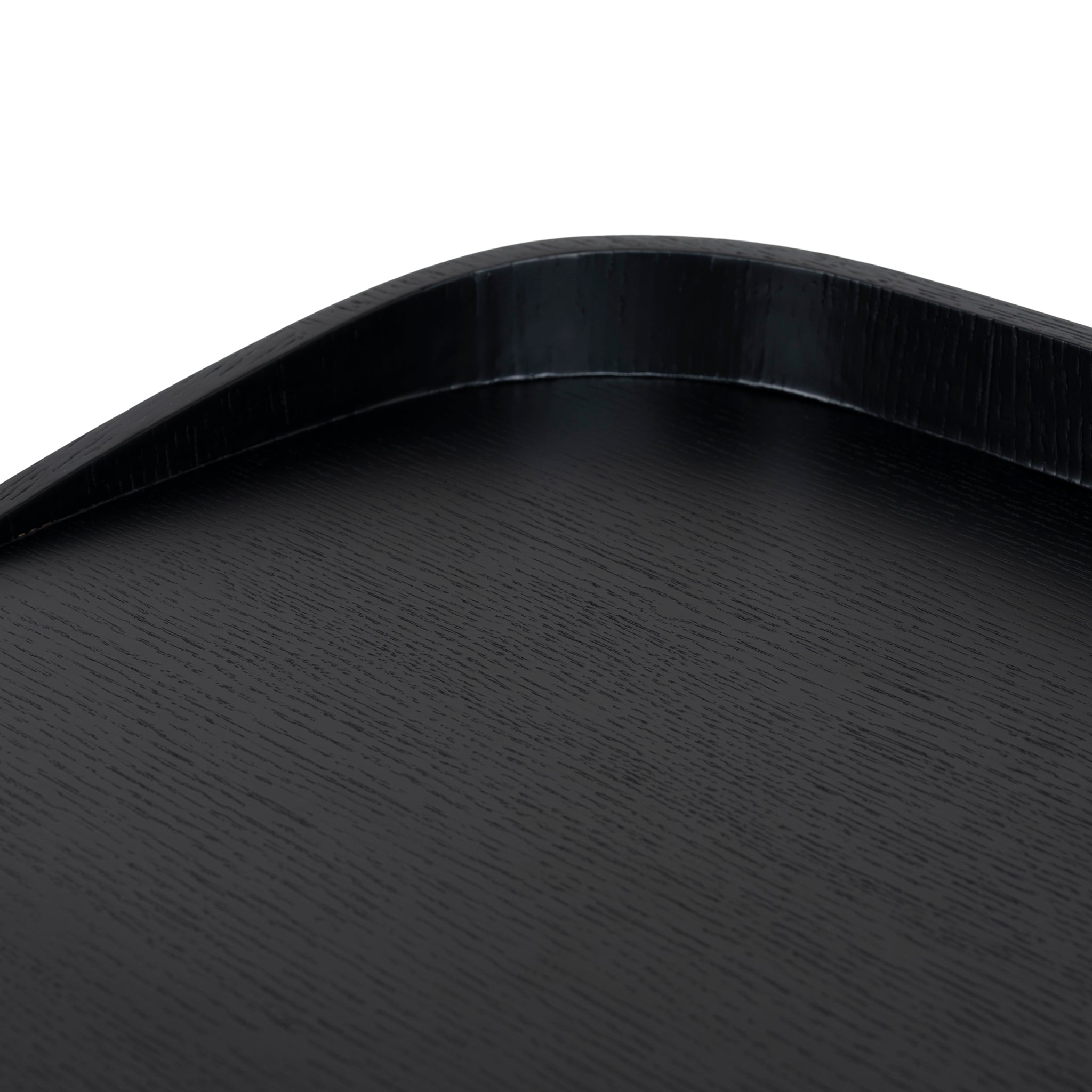 Cube Bedside Table - Full Black Bedside Table Iggy-Core