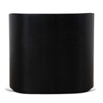 Cube Bedside Table - Full Black Bedside Table Iggy-Core