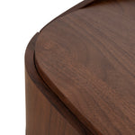 Cube Bedside Table - Walnut Bedside Table Iggy-Core