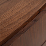 Cube Bedside Table - Walnut Bedside Table Iggy-Core