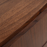 Cube Bedside Table - Walnut Bedside Table Iggy-Core