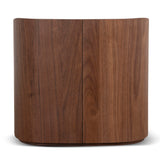 Cube Bedside Table - Walnut Bedside Table Iggy-Core