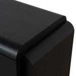 Aurelia Bedside Table - Full Black Bedside Table IGGY-Core