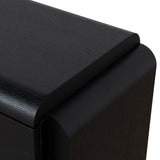 Aurelia Bedside Table - Full Black Bedside Table IGGY-Core