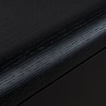 Aurelia Bedside Table - Full Black Bedside Table IGGY-Core