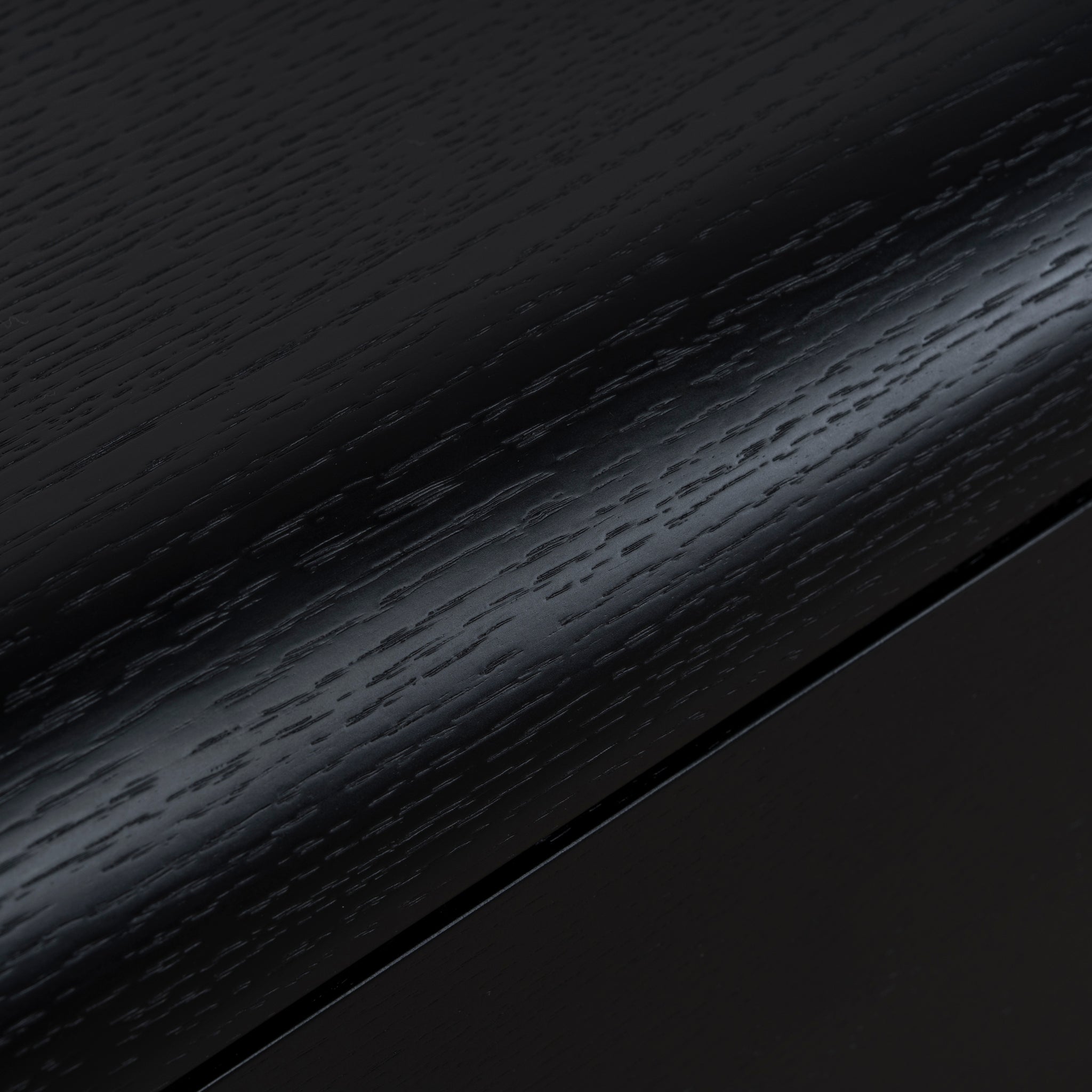 Aurelia Bedside Table - Full Black Bedside Table IGGY-Core