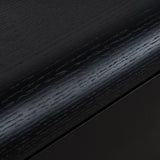 Aurelia Bedside Table - Full Black Bedside Table IGGY-Core