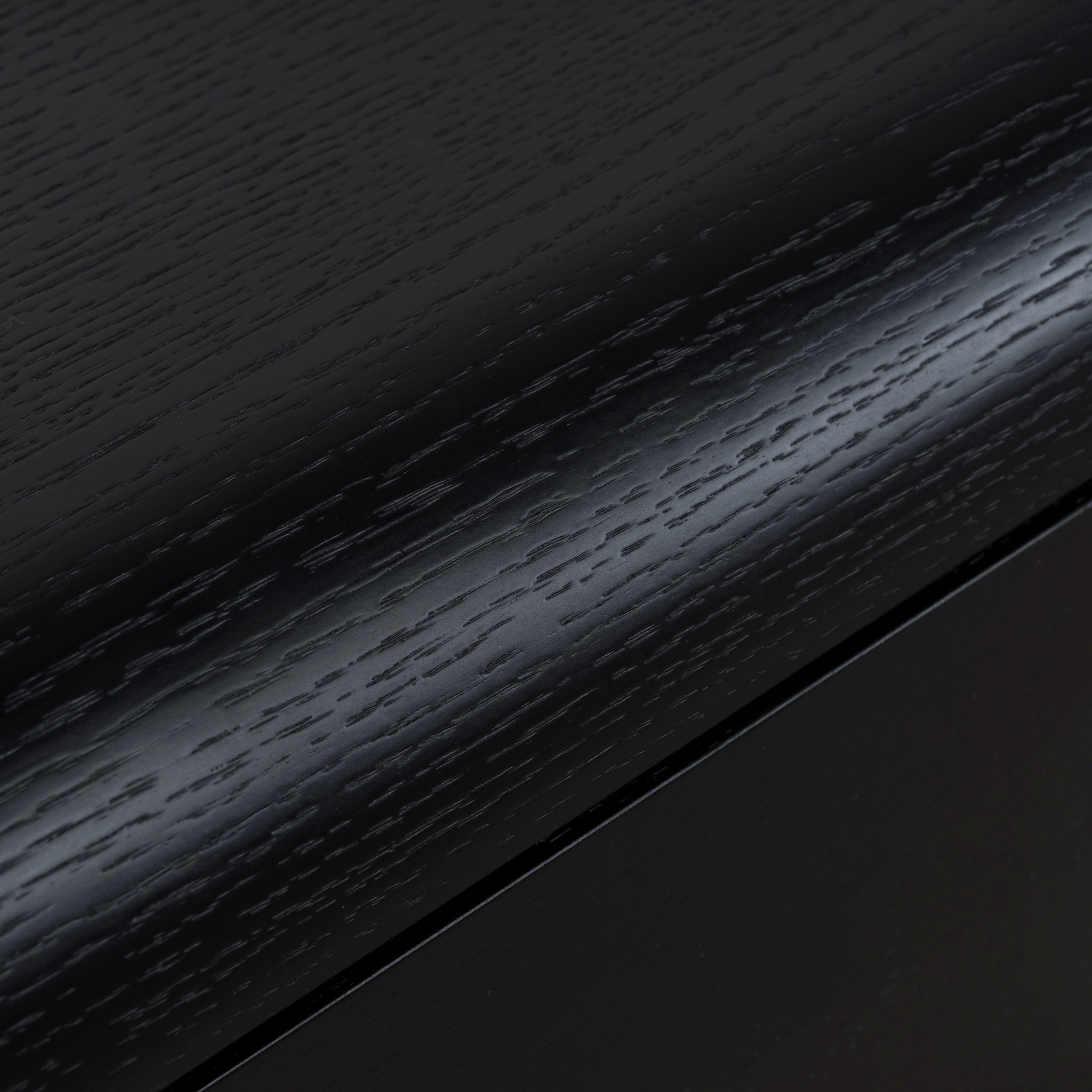 Aurelia Bedside Table - Full Black Bedside Table IGGY-Core