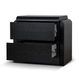 Aurelia Bedside Table - Full Black Bedside Table IGGY-Core