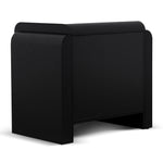 Aurelia Bedside Table - Full Black Bedside Table IGGY-Core