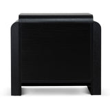 Aurelia Bedside Table - Full Black Bedside Table IGGY-Core